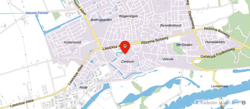 Locatie van HJT Makelaars