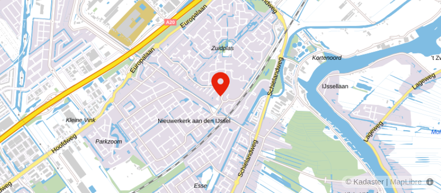 Locatie van Scheele Makelaars