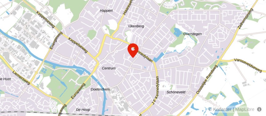 Locatie van Fimax Assurantiën | HypotheekCompany Doetinchem