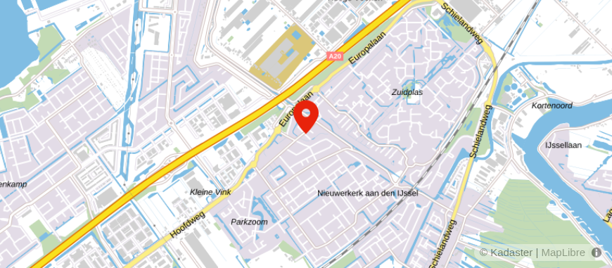 Locatie van Groot-Schieland Assurantiën B.V.
