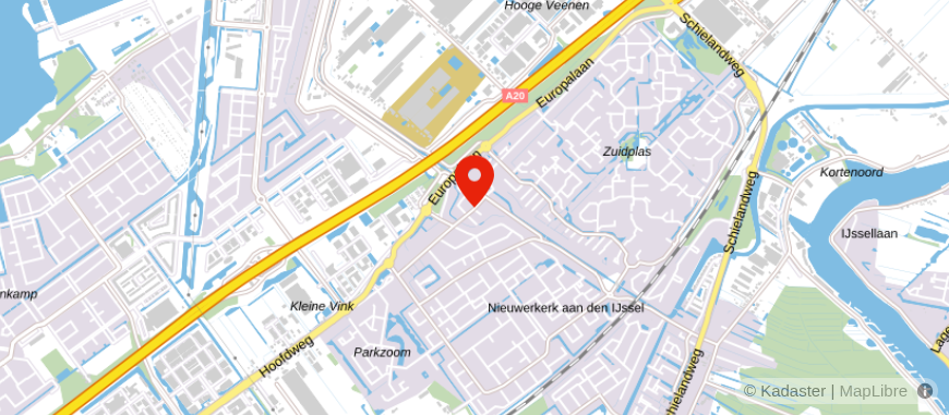 Locatie van Eerland & van Vliet belastingadviseurs