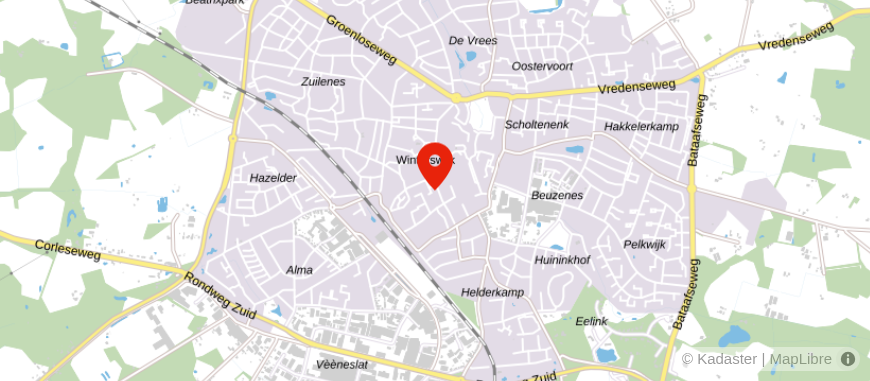 Locatie van Ramerman & Onnink Verzekeringsadviseurs