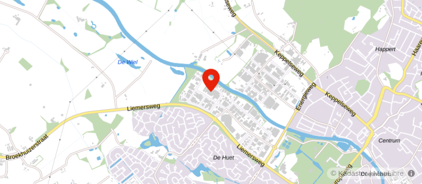 Locatie van Finovion Doetinchem