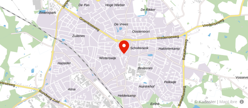 Locatie van De Hypotheker Winterswijk