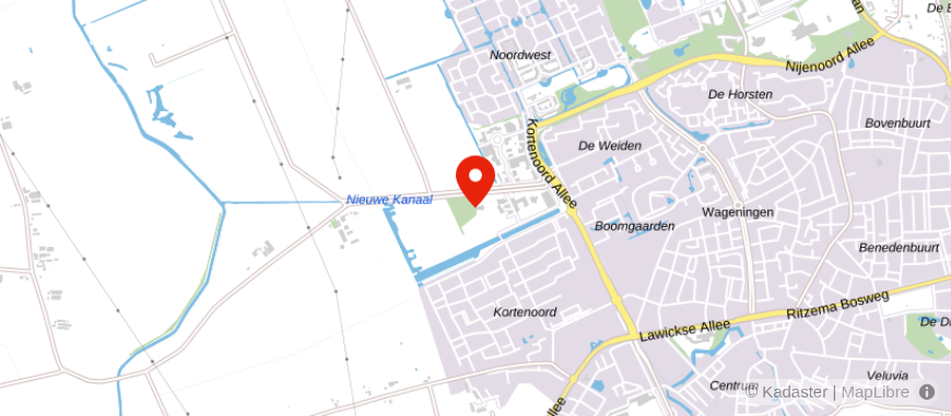 Locatie van Schuurman & De Leeuw accountants