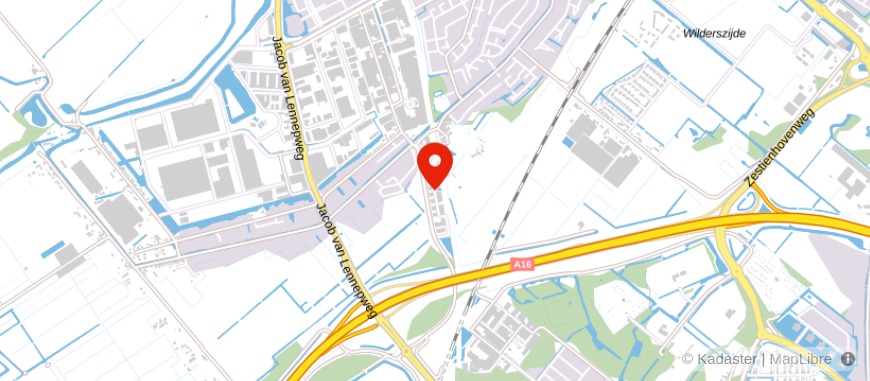 Locatie van Rijnraad Belastingen