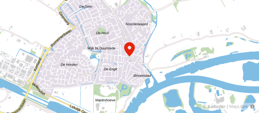Locatie van Beumer en Dirksen