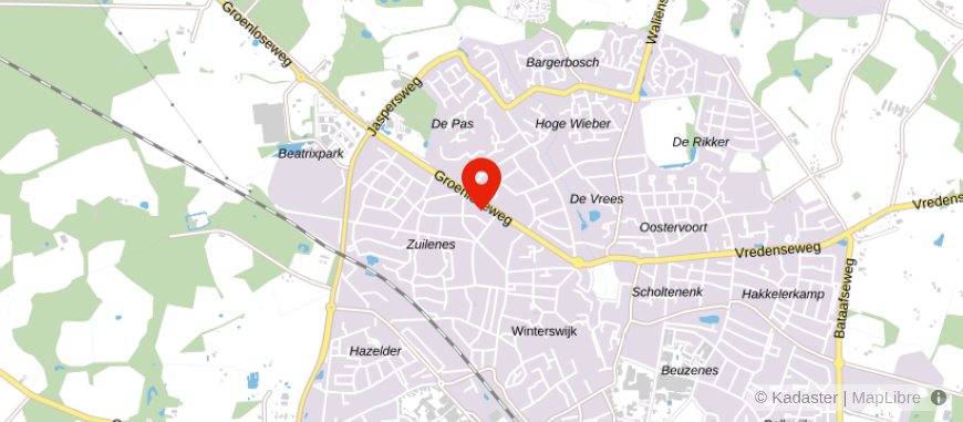 Locatie van H. Jansen Assurantiegroep