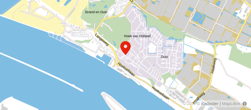 Locatie van Van der Sluis Advies B.V.