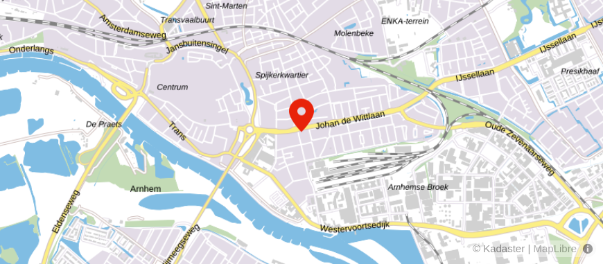 Locatie van Hypotheek Visie Arnhem
