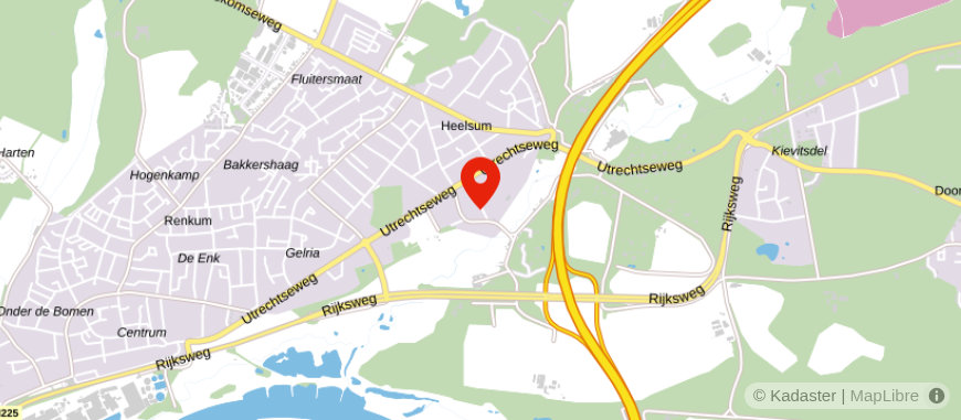 Locatie van Finovion Wageningen