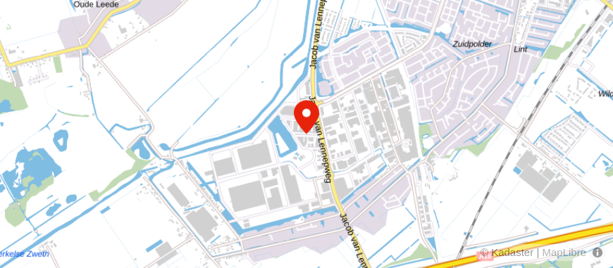 Locatie van Attentiv - E.J. van der Kooij
