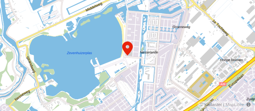 Locatie van De Hypotheker Rotterdam Nesselande