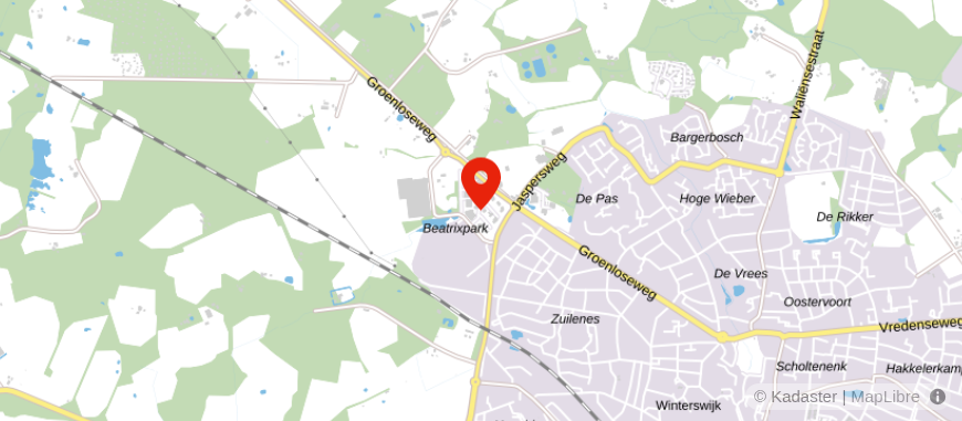 Locatie van Het Hypotheken lokaal BV
