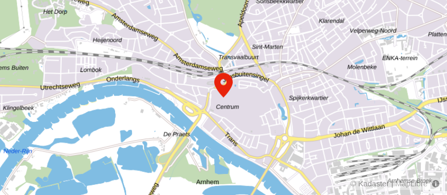 Locatie van Mts. Salomé Finkelstein & de Jonge