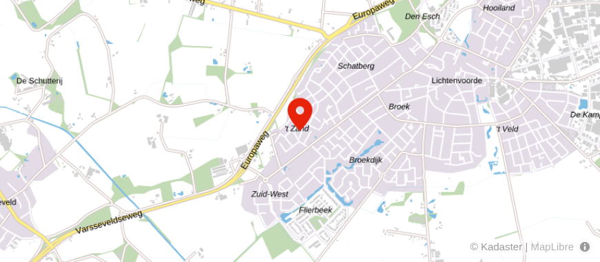 Locatie van Breitner Financieel Advies & Mediation