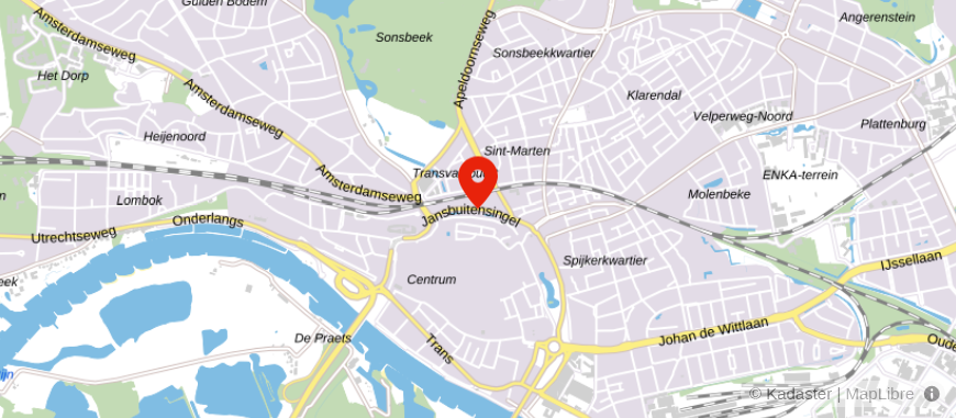 Locatie van De Boorder Schoots Advocaten