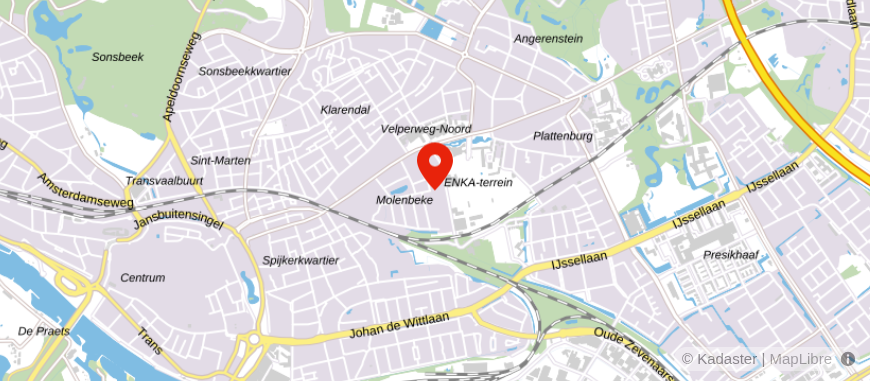 Locatie van Karel van de Kamp Notariskantoor