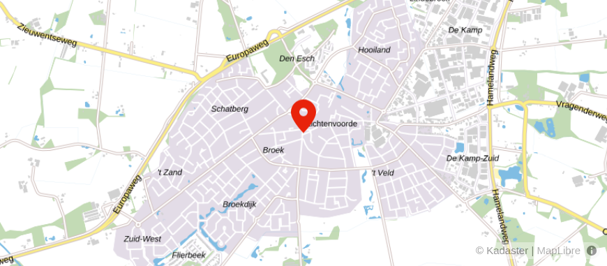 Locatie van Steentjes Lichtenvoorde