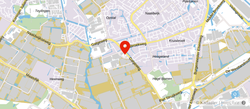 Locatie van Raak Notarissen