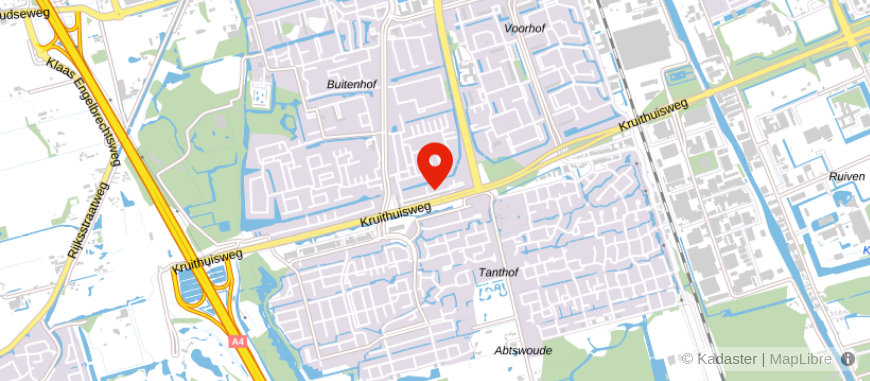 Locatie van Adviesbureau van Veen