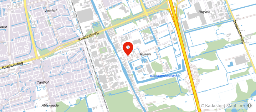 Locatie van Den Ouden Hypotheken B.V.
