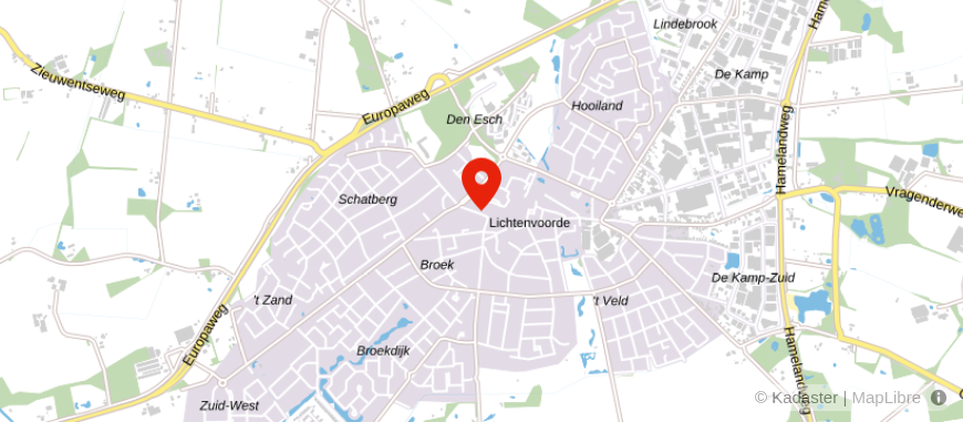 Locatie van HypotheekDesk Wormgoor