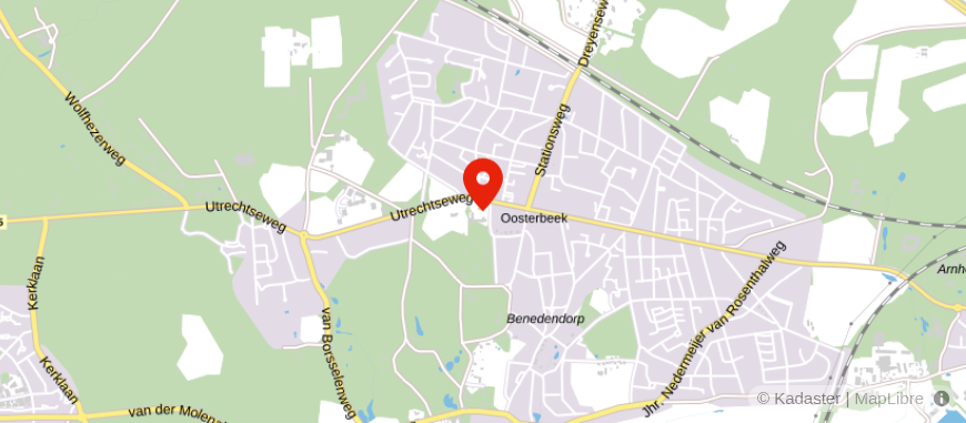 Locatie van Riksen & Willems Financiële Adviseurs