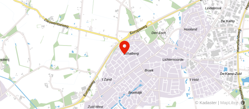 Locatie van Doornhegge & Duthler Partners in Financiën