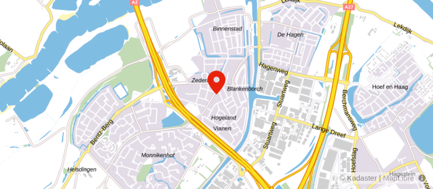 Locatie van Adenfo