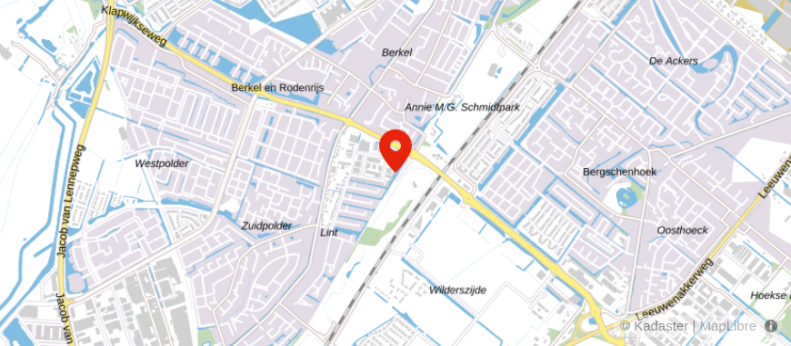 Locatie van Erkelens + Knowles Assurantiën