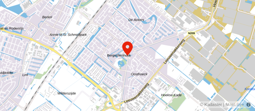 Locatie van Fundament Lansingerland B.V.