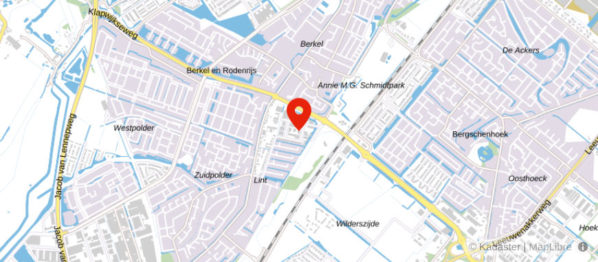 Locatie van R.A. Erkelens Assurantien