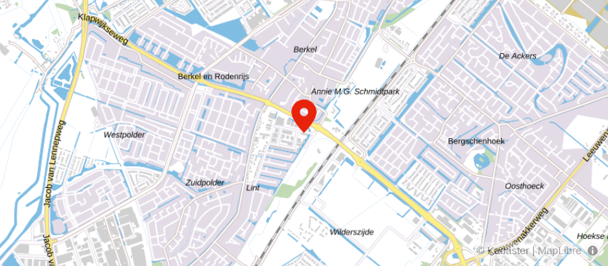 Locatie van Hinloopen Klene Holding B.V.