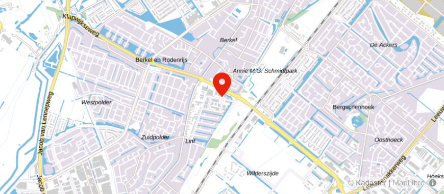 Locatie van Hinloopen Klene Holding