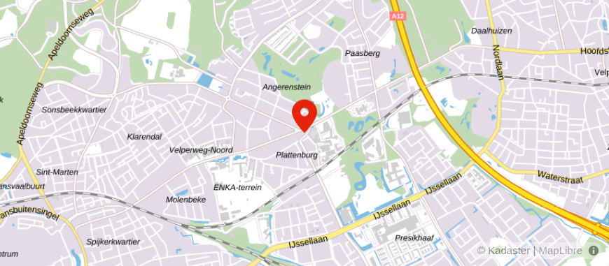 Locatie van Van Lanschot Arnhem