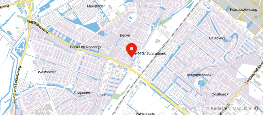 Locatie van Zijlstra & Udema Verzekeringen
