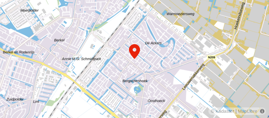 Locatie van Albee Assurantiën