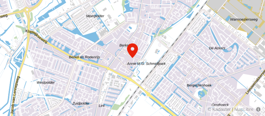 Locatie van Ragetlie Financieel Advies