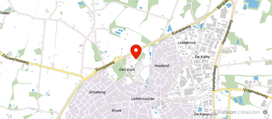 Locatie van Keistad Notarissen