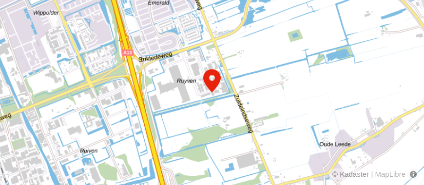Locatie van Emerald Financiële Diensten