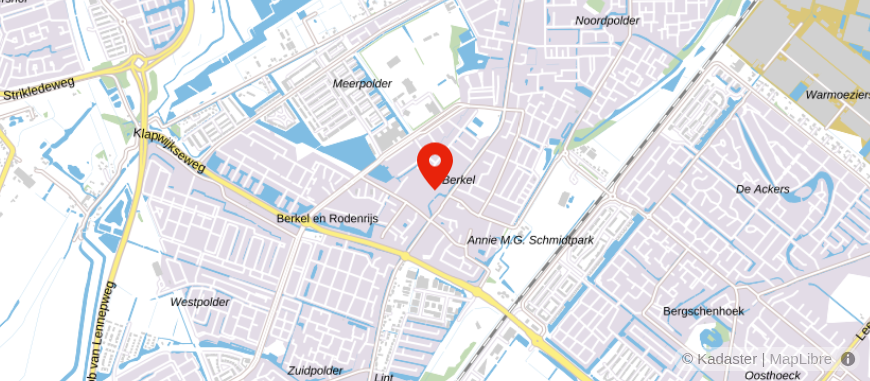 Locatie van Ooms Financieel Adviseurs Lansingerland