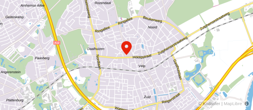 Locatie van Hendriks Assurantiën