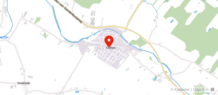Locatie van Bakker & Koopmans
