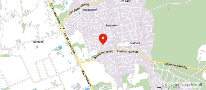 Locatie van Novilla