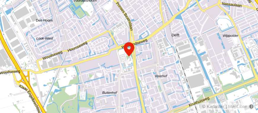 Locatie van Uitvaartverzorging De Laatste Eer