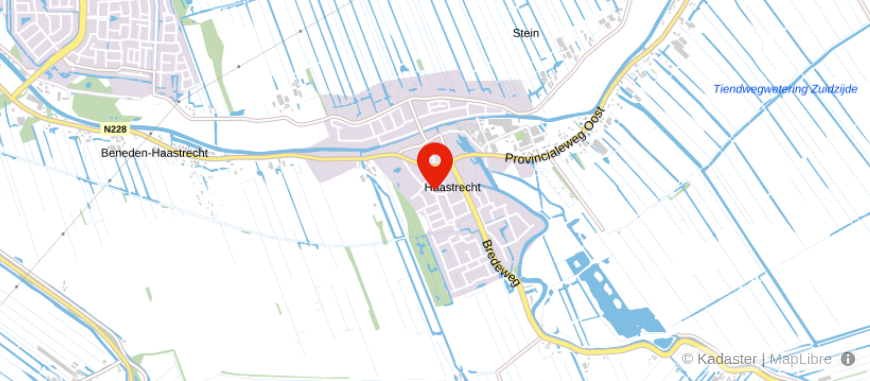Locatie van Machiel van Dijk Financiële Planning en Advies