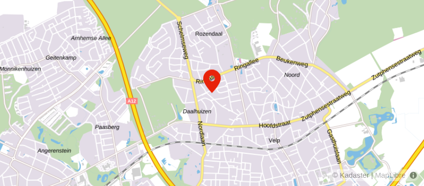 Locatie van Visser Financieel
