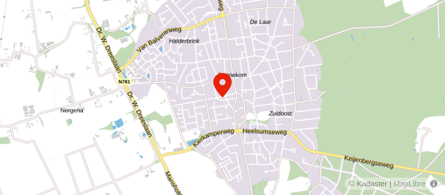 Locatie van Van den Berge Assurantiën