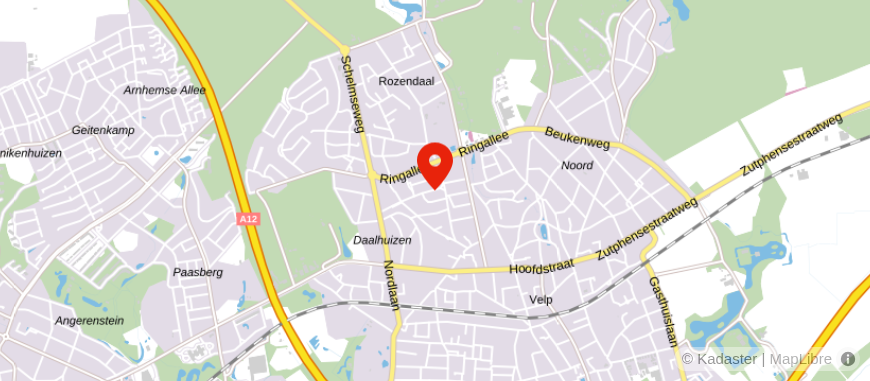 Locatie van Bell Makelaardij